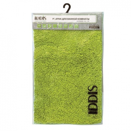 Коврик для ванной 50х80 green leaf IDDIS