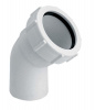 Отвод McAlpine 50D-WH 50 135 гладкий выход